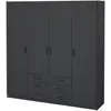 ebuy24 Tvilum, Kleiderschrank, Kleiderschrank Spell B183 (49.60 x 49.6...