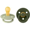 BIBS® Colour Hunter Green & Sage 0-6 Monaten 2 ct