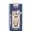 Bibs 2er-Pack Boheme GLOW Schnuller Latex, 6-18M