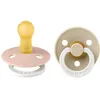 BIBS® Colour Night Collection Glow in the Dark Vanilla & Blush 6-18 Mo...