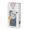BIBS Anatomisch geformter Sauger Petrol-Blau 0-6 Monate 2 ct