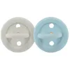 Hevea Schnuller Bumi Bebe rund 0-3 Monate 2er-Set Denim & Sage 2 ct