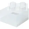 LEGO Aufbewahrungsstein STORAGE BRICK 4 GLITTER transluzent