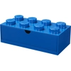 LEGO 8-Drawer Black Desk Brick Storage Box