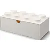Lego Brick Storage Drawer (Set Of 8) For Desk, White