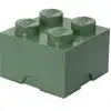 LEGO Storage Brick 4 sandgrün, Aufbewahrungsbox