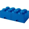 LEGO Brick Drawer 8 blau, Aufbewahrungsbox