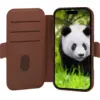 DBramante1928 Lynge iPhone 17 Book Case Leder mit MagSafe Braun