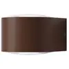 LOOM DESIGN Frey LED-Wandleuchte IP65 2x6W corten