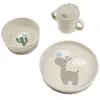 Essgeschirr Set Baby Mahlzeit Done by Deer Lalee Beige TU