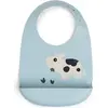 Done By Deer Silicone Dotti Lätzchen Blau Blau One Size