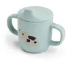 Done By Deer Tiny Farm Silikon Tasse Mit Tülle Und 2 Griffen