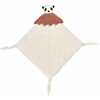 Mini-Panda-Stofftier aus Bio-Baumwolle OYOY Living Design 40x40x2 cm