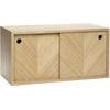 Schaukasten Hubsch Interior Herringbone 40x20x20 cm