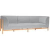 3-Sitzer-Sofa Hubsch Interior Moment 257x89x80 cm