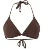 Bikinioberteil für Damen Athlecia Sherrill Marron 36