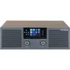 Tangent Fem (DAB, DAB+, FM, Bluetooth, WLAN), Radio, Grau, Braun