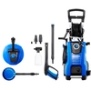 Nilfisk 128471189, Senkrecht, Elektro, 9 m, 5 m, Blau, Schwarz, Alumin...