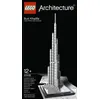 Lego Burj Khalifa, 10 cm, 25 cm, 12 Jahr(e), 208 Stück, Grau