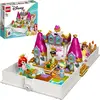 LEGO 43193 Disney Princess Märchenbuch Abenteuer mit Arielle, Belle, C...