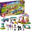 LEGO 41441 Friends Trainingskoppel und Pferdeanhänger, Pferd Spielzeug...