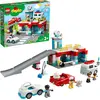 LEGO 10948 DUPLO Parkhaus mit Autowaschanlage mit Spielzeugauto, Wohnm...