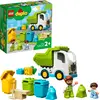 LEGO 10945 DUPLO Müllabfuhr und Wertstoffhof, Müllauto Spielzeug, Lern...