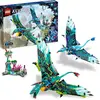 LEGO 75572 Avatar Jake und Neytiris erster Flug auf einem Banshee, Pan...