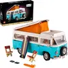 LEGO 10279 Icons Volkswagen T2 Campingbus VW-Bus mit ikonischen Detail...