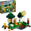 LEGO 21165 Minecraft Die Bienenfarm, Bauset mit Bienenzüchterin und Sc...