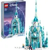 LEGO 43197 Disney Princess Der Eispalast, mit Mini Puppen von Anna und...