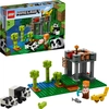 LEGO 21158 Minecraft Der Panda-Kindergarten, Bauset mit Alex und Tierf...