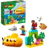 LEGO 10910 DUPLO Town U-Boot-Abenteuer, Badespielzeug das Luftblasen m...