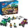 LEGO 60288 City Rennbuggy-Transporter, Spielzeug-Set mit Rennwagen und...