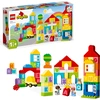LEGO 10935 DUPLO Classic ABC-Stadt, Lernspielzeug mit großen Bausteine...