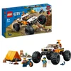 LEGO 60387 City Offroad Abenteuer, Camping Monster Truck Spielzeug mit...