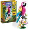 LEGO 31144 Creator 3-in-1 Exotischer Pinkfarbener Papagei, Frosch und ...