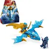 LEGO NINJAGO Nyas Drachengleiter, Ninja-Set mit Drachen-Spielzeug und ...