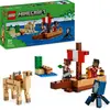 LEGO Minecraft Die Piratenschiffreise, Spielzeug-Schiff mit Piratenfig...