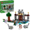 LEGO Minecraft Die Wolfsfestung, Action-Spielset mit Skeletten und Fes...