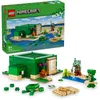 LEGO Minecraft Das Schildkrötenstrandhaus, Spielzeug-Haus mit Zubehör ...