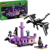 LEGO Minecraft Der Enderdrache und das Endschiff, Action-Spielzeug und...