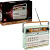 LEGO Icons Retro-Kofferradio, Musik-Bauset für erwachsene Fans von Ret...