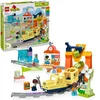 Interaktives großes Zug-Bauspielzeug Lego Duplo 48x12,4x52,3 cm