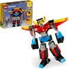 LEGO 31124 Creator 3-in-1 Super-Mech Roboter Kinderspielzeug, Drachenf...