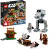 LEGO 75332 Star Wars AT-ST mit Ewok Wicket und Scout Trooper Minifigur...