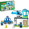 LEGO 10959 DUPLO Polizeistation mit Hubschrauber, Polizeiauto und Stei...