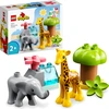 LEGO 10971 DUPLO Wilde Tiere Afrikas, Lernspielzeug für Jungen und Mäd...