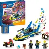 LEGO 60355 City Detektivmissionen der Wasserpolizei, mit Boot und 4 Mi...