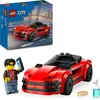 LEGO City Roter Sportwagen - Rennwagen Spielzeug für Jungen und Mädche...